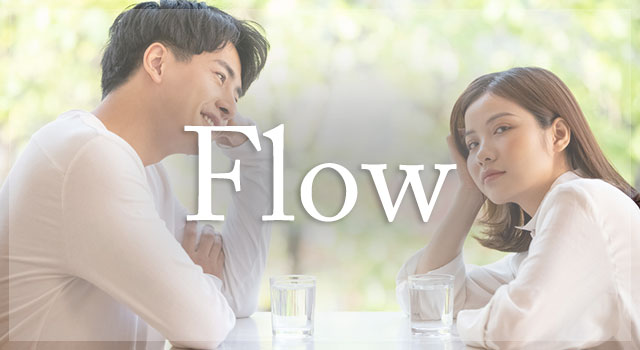 ご成婚までのステップ